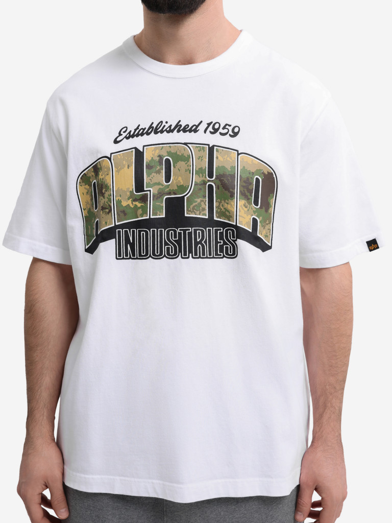Футболка Camo Logo Alpha Industries