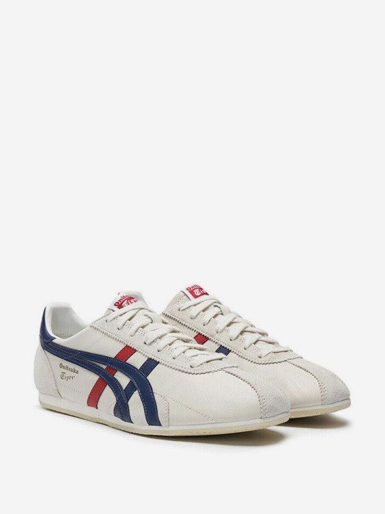 Кроссовки Onitsuka Tiger Runspark White Blue Red