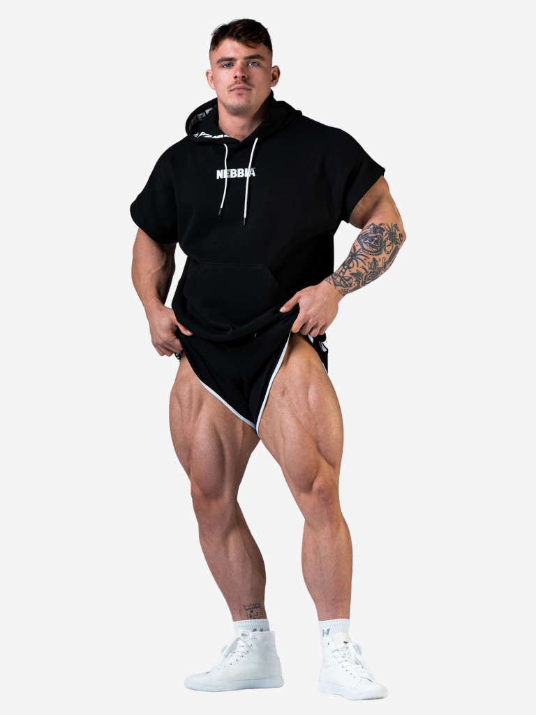 Худи мужская спортивная NEBBIA Training Rag Top HERO 297