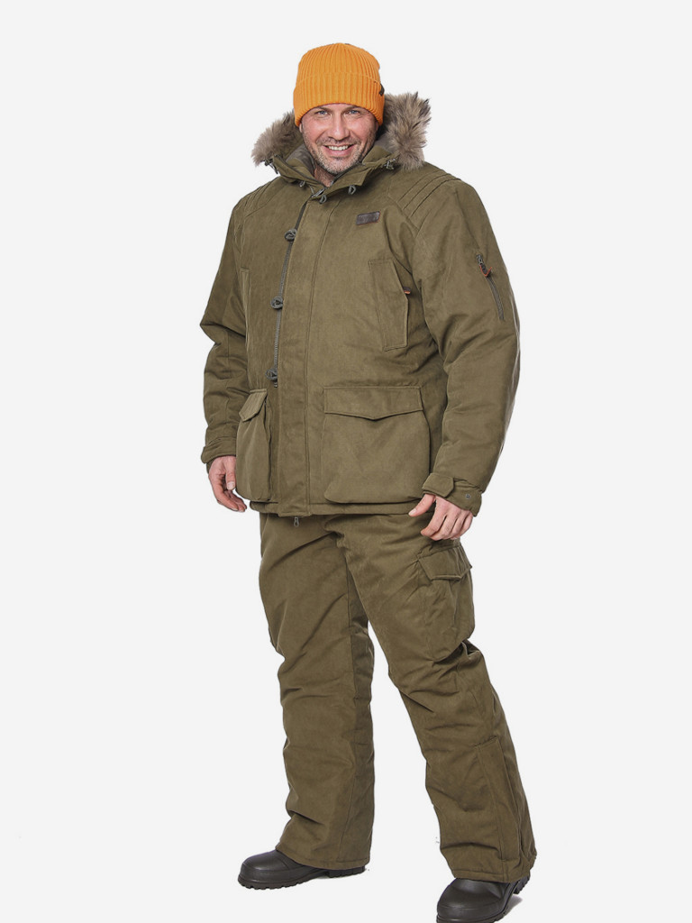 Костюм для охоты PRIDE, зимний -45, Хант, хаки