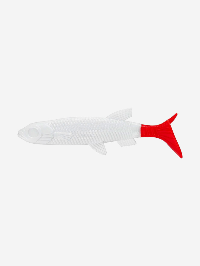 Мягкая приманка Helios Nelma, 3,15'' / 8 см, White RT, 100 шт (HS-26/1-003-N)