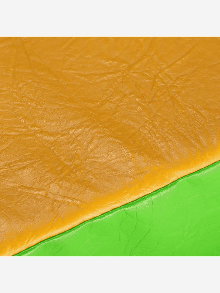 Мат для шведской стенки (100x200x10 см) Sportlim Зелено-желтый