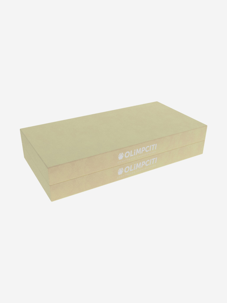 Мат спортивный складной OLIMPCITI, 1000х500х100 мм, 2 сложения, винилискожа