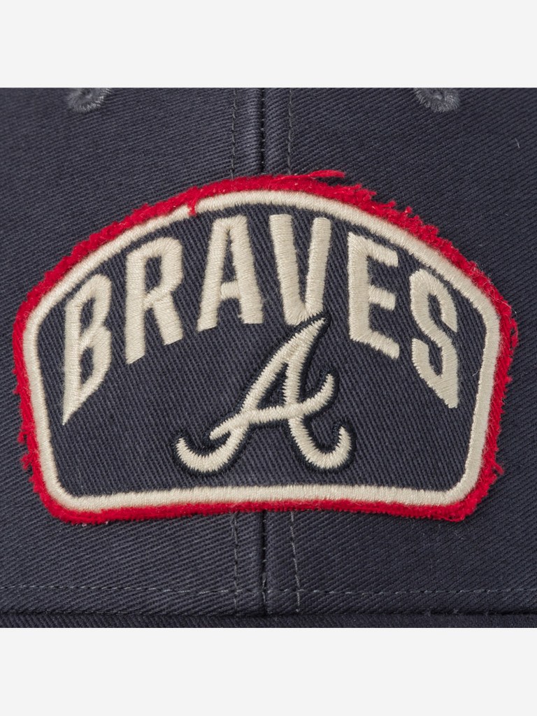 Бейсболка с сеточкой 47 BRAND B-CLDUS01GWP-VN Atlanta Braves MLB