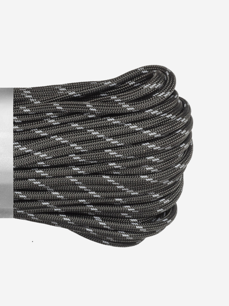 Паракорд 550 CORD nylon 30м RUS световозвращающий (graphite)