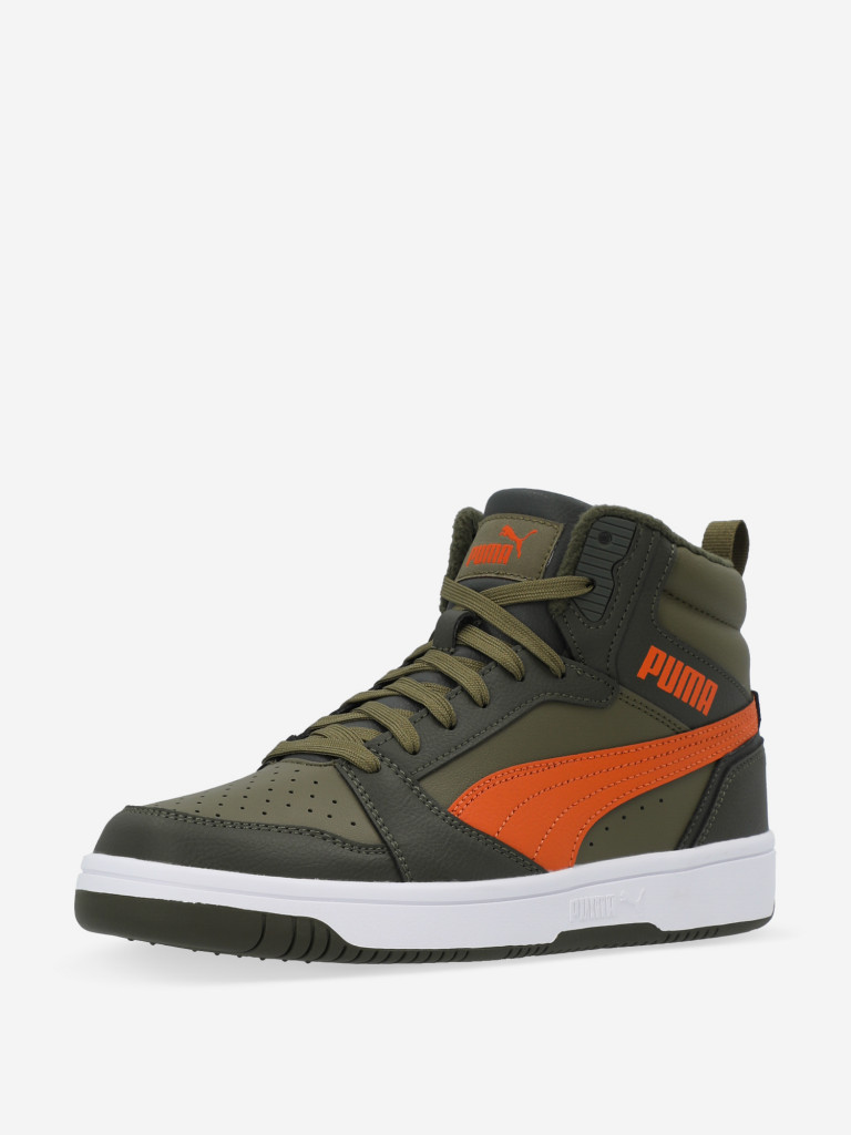 Кеды утепленные для мальчиков PUMA Rebound V6 Mid WTR Jr