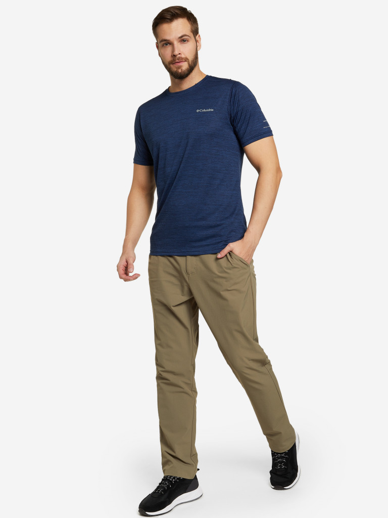 Футболка мужская Columbia Alpine Chill Zero Short Sleeve Crew