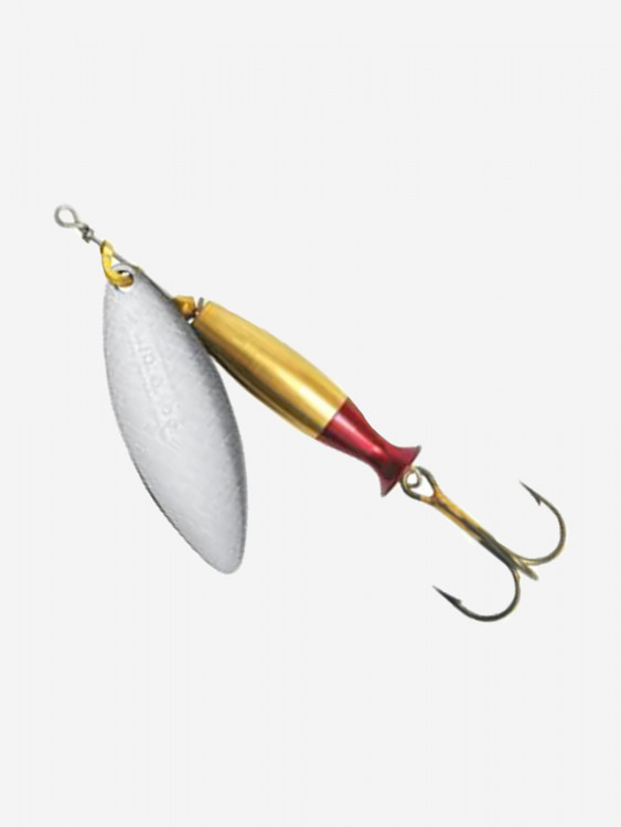 Блесна для рыбалки вертушка Mepps AGLIA LONG HEAVY, 2, SILVER, 1 штука