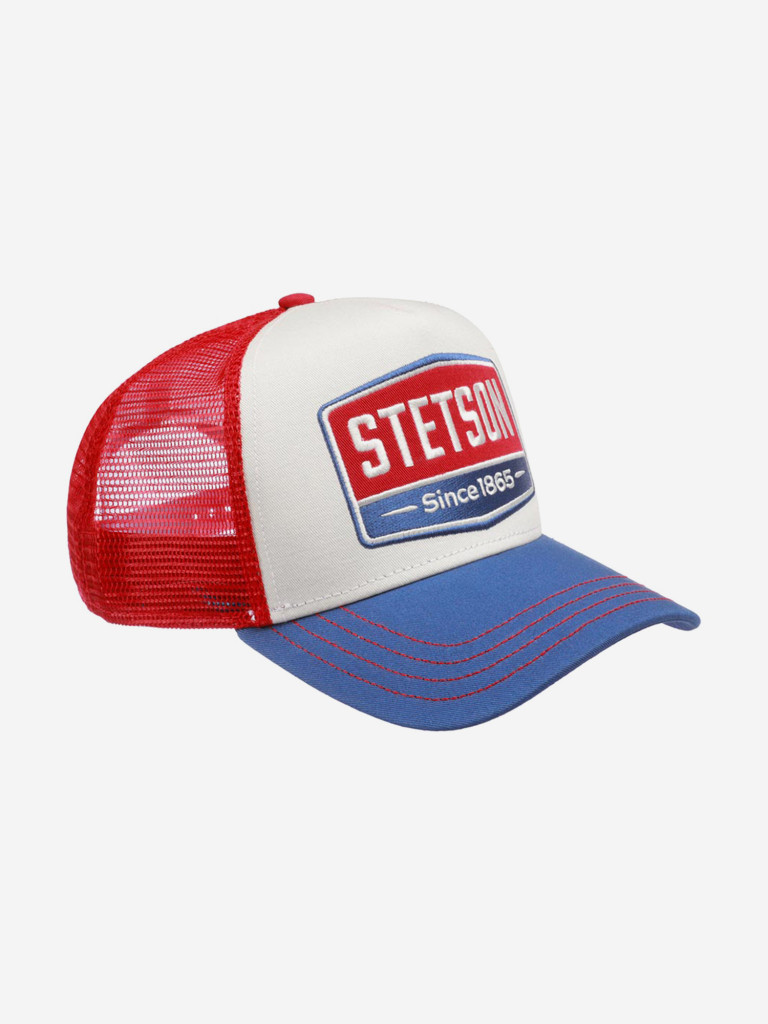 Бейсболка с сеточкой STETSON 7751107 TRUCKER CAP GASOLINE (синий)