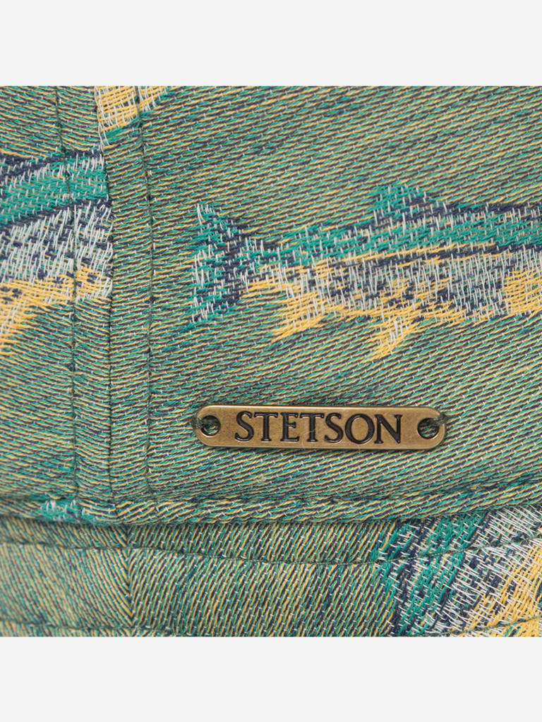 Панама STETSON 1811801 BUCKET JACQUARD COTTON (оливковый)