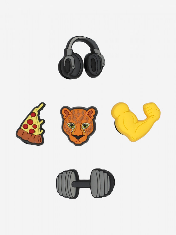Украшение для обуви Crocs Get Swole 5 Pack