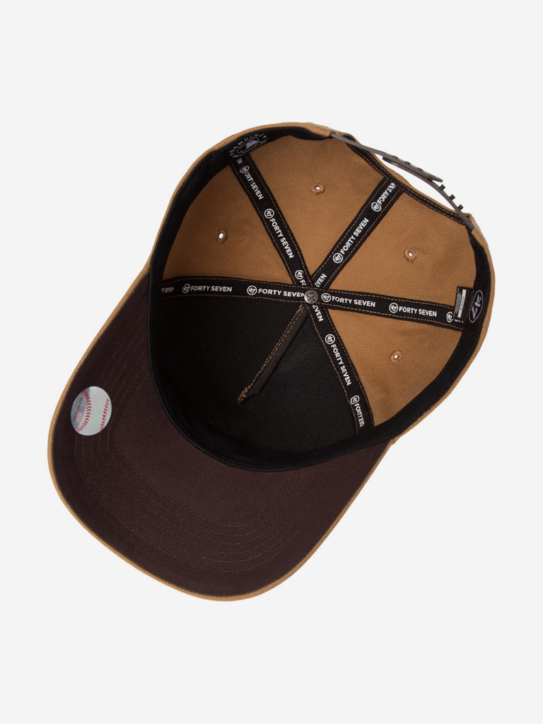 Бейсболка 47 BRAND B-REPDT12WBP-QL Los Angeles Dodgers MLB (бежевый)
