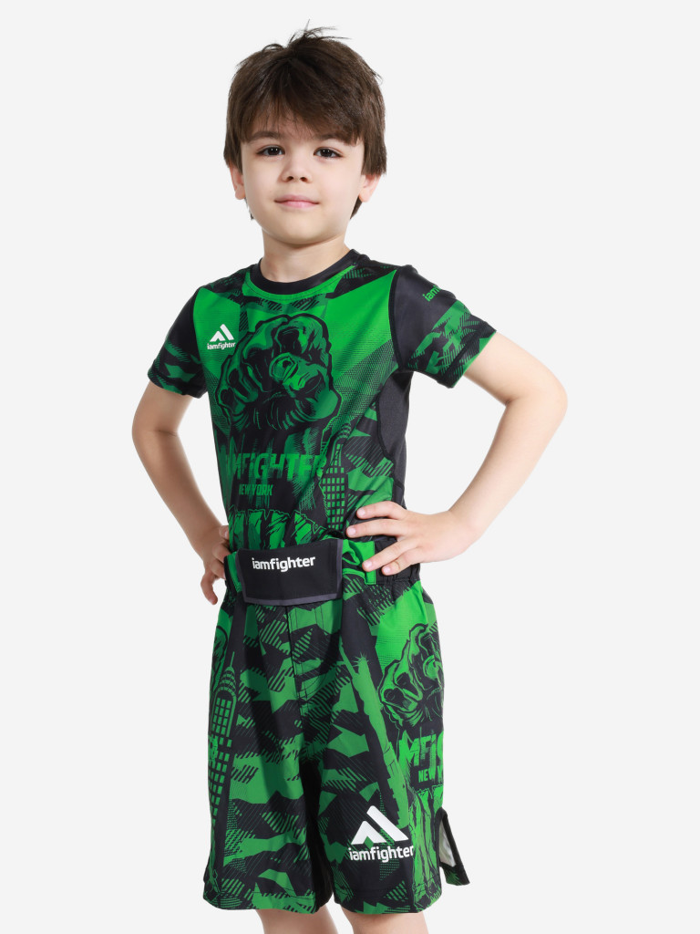 Рашгард для мальчиков Halk IAMFIGHTER