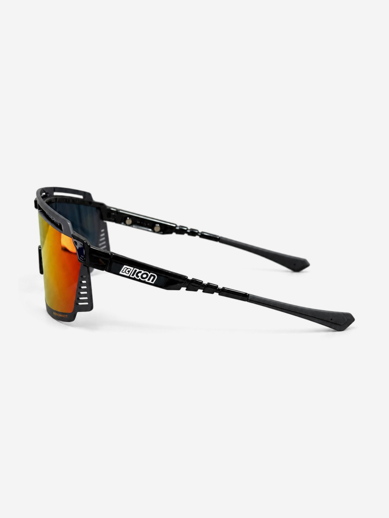 Очки спортивные Scicon AeroWatt оправа Black Gloss линза SCNPP Multimirror Red