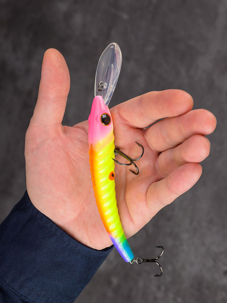 Воблер Akara Deep Snoop 120F минноу плавающий для троллинга на щуку, судака, сома 20гр A126