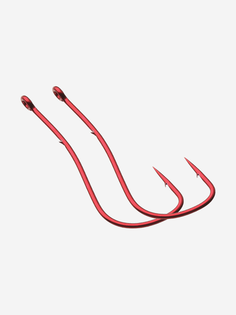 Крючок Decoy одинарный KR-25 #8 SANDWORM (в упаковке 10 штук)