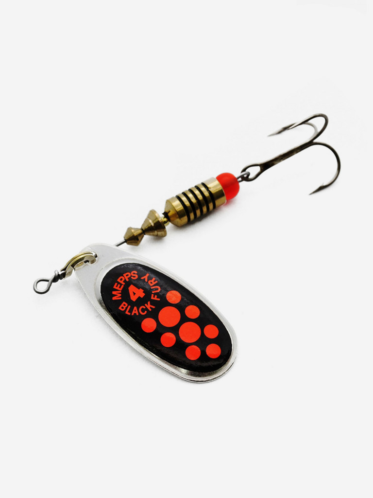 Блесна Mepps BLACK FURY ORANGE AG №4