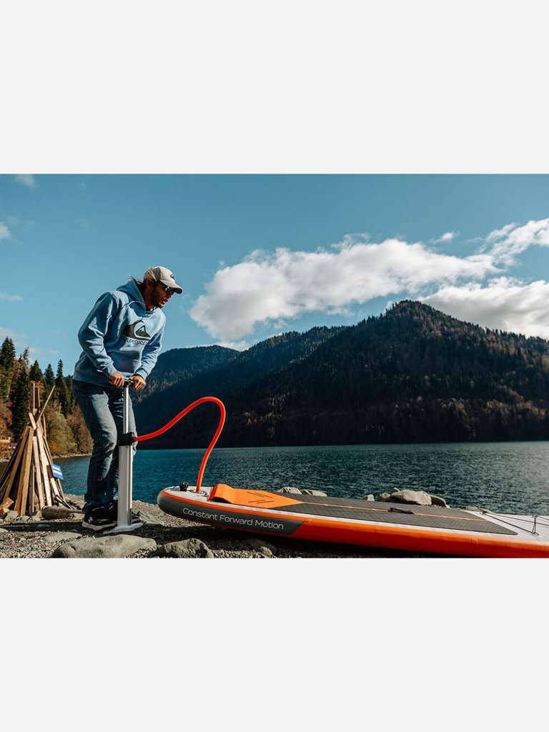 Сапборд надувной двухслойный Shark Touring PRO 14x29, 427x73x15 см