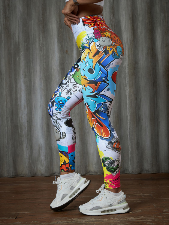 Легинсы женские спортивные BARKA, лосины для спорта, тайтсы