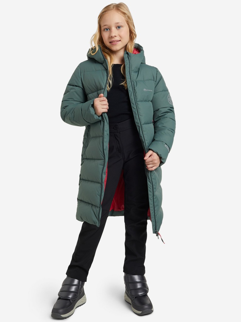 Пальто утепленное для девочек Outventure