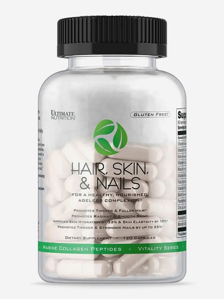 Витаминный комплекс Ultimate Nutrition HAIR, SKIN, NAILS, 120 капсул