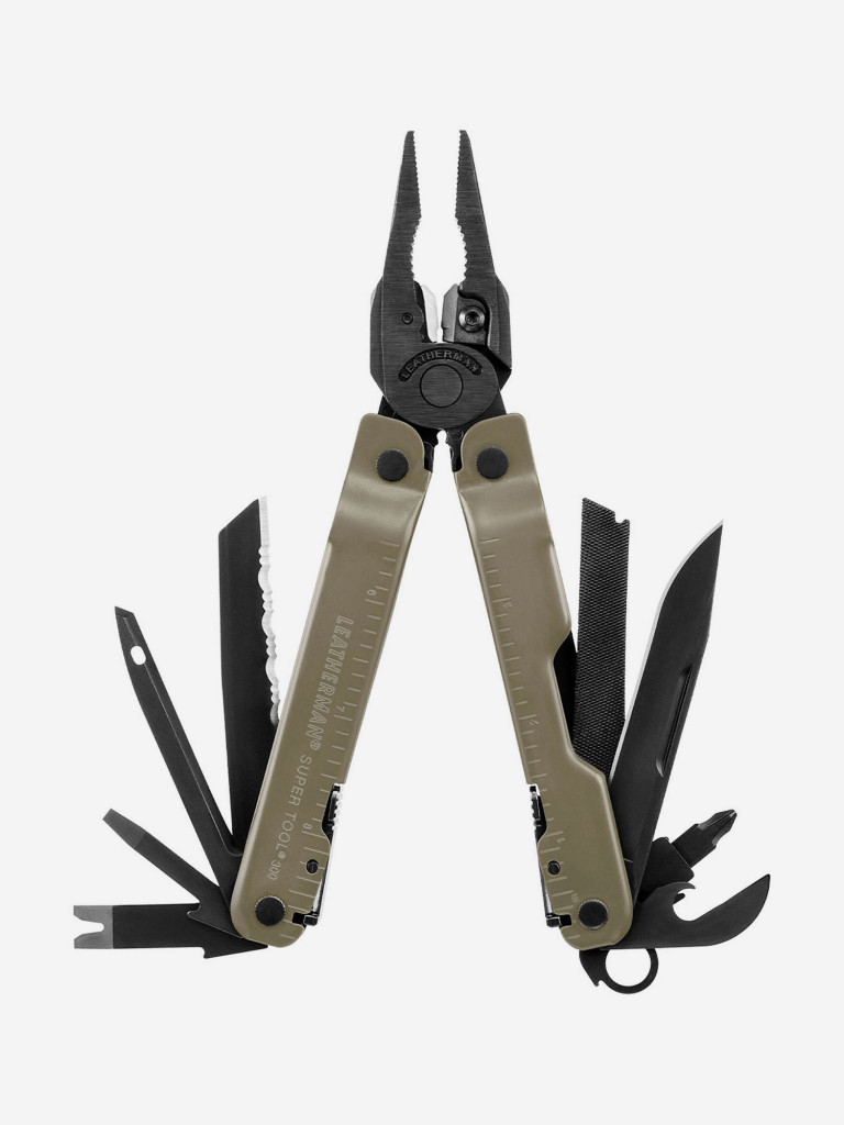 Мультиинструмент складной Leatherman SuperTool 300 M, 18 функций, чехол