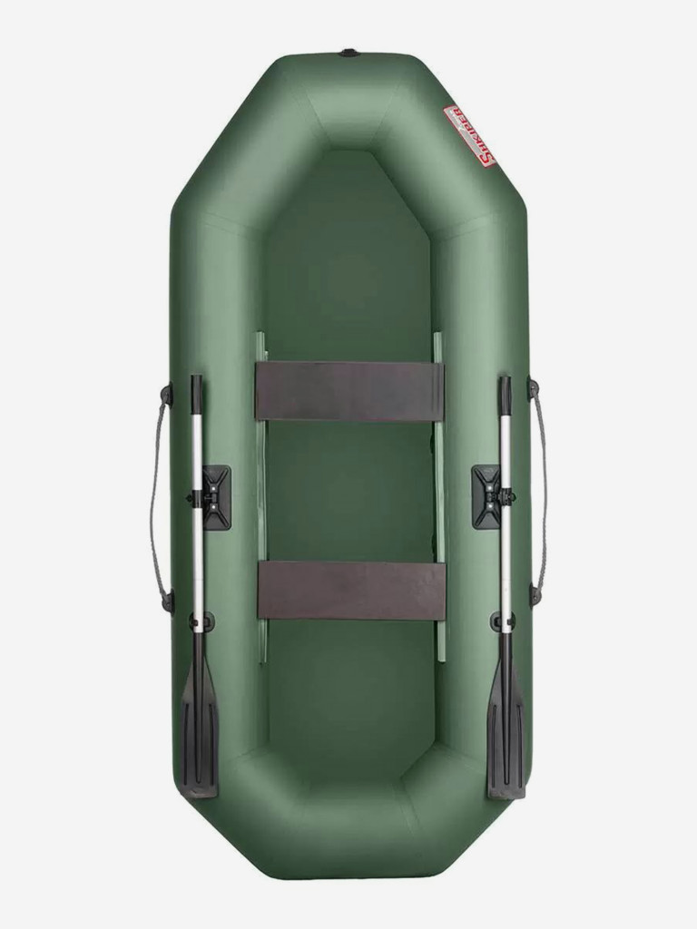 Лодка надувная для рыбалки Тонар Шкипер 280 зеленый