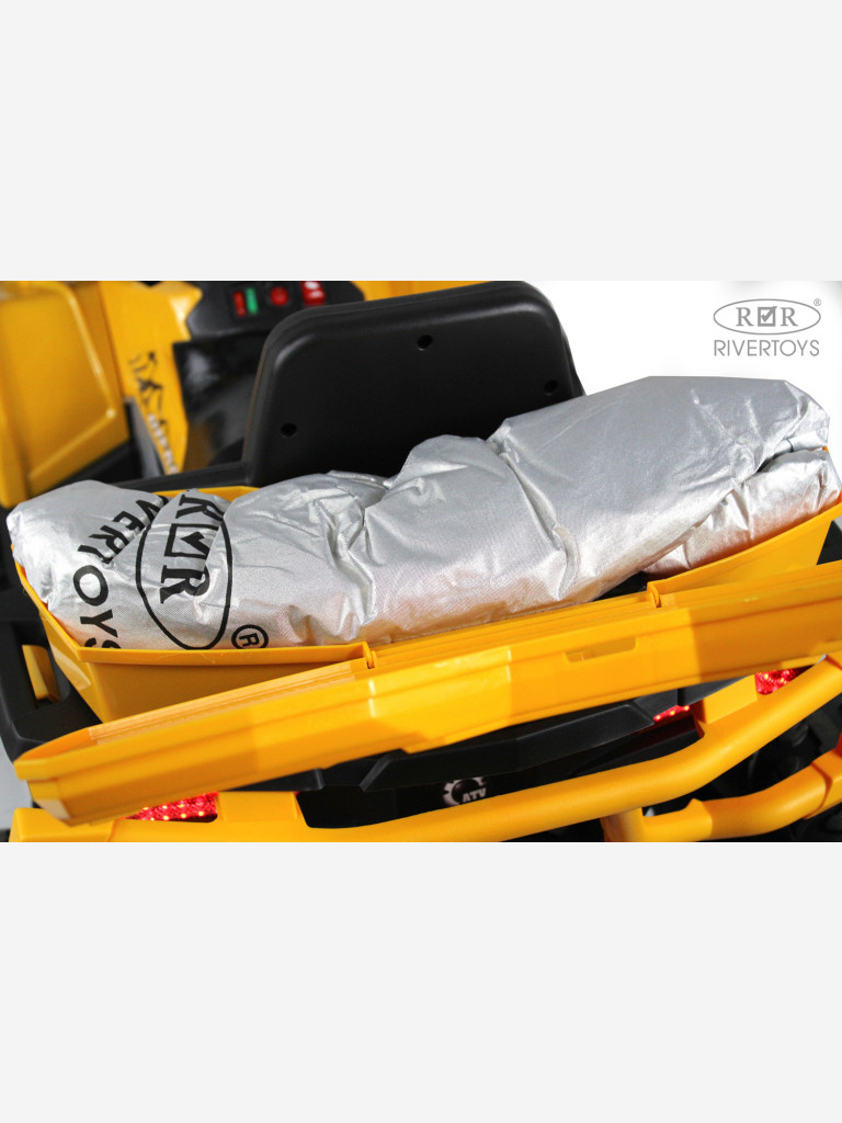 Детский электроквадроцикл RIVERTOYS Z111ZZ желтый