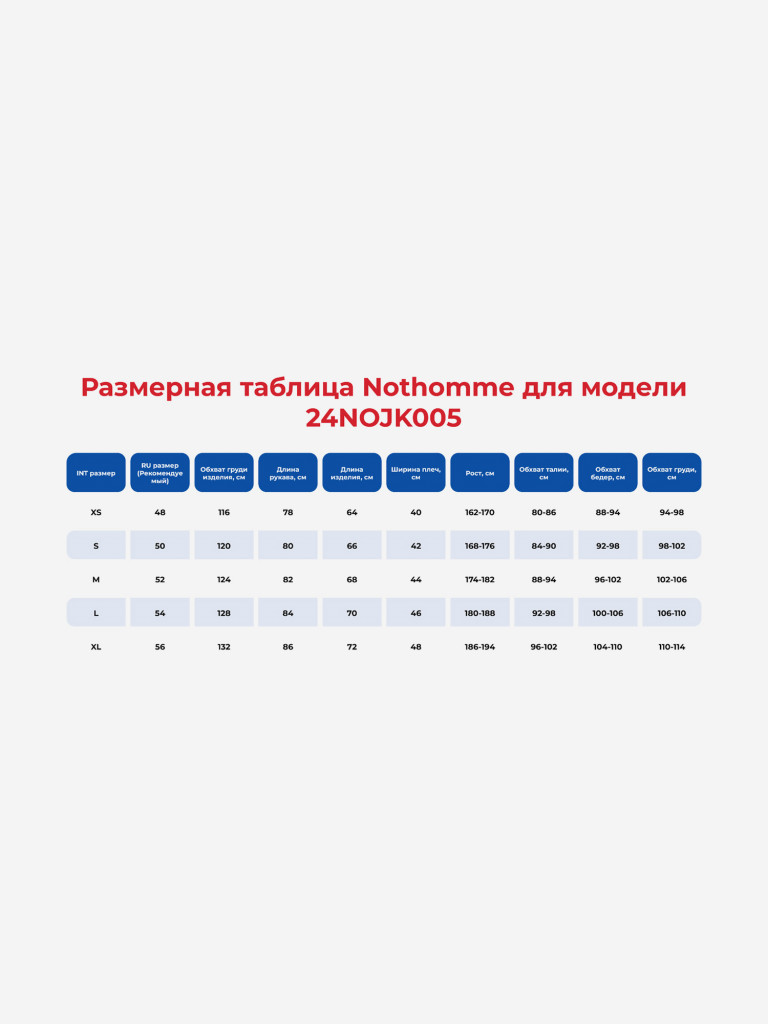 Куртка унисекс NOTHOMME Jackets Unisex Stand Collar Moderate