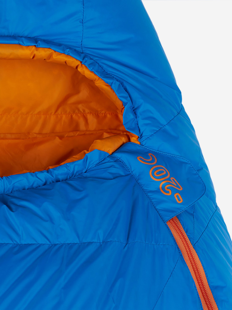 Спальный мешок пуховый Red Fox Yeti-20C regular левосторонний