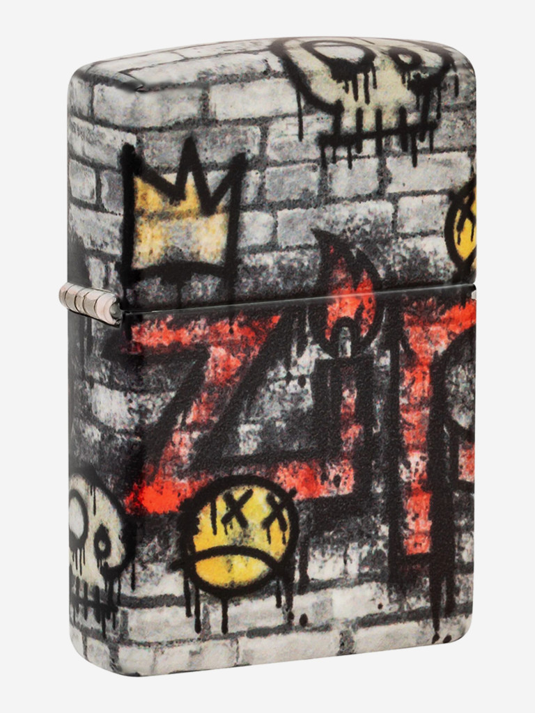 Зажигалка бензиновая ветроустойчивая Zippo Graffiti King 540 Matte