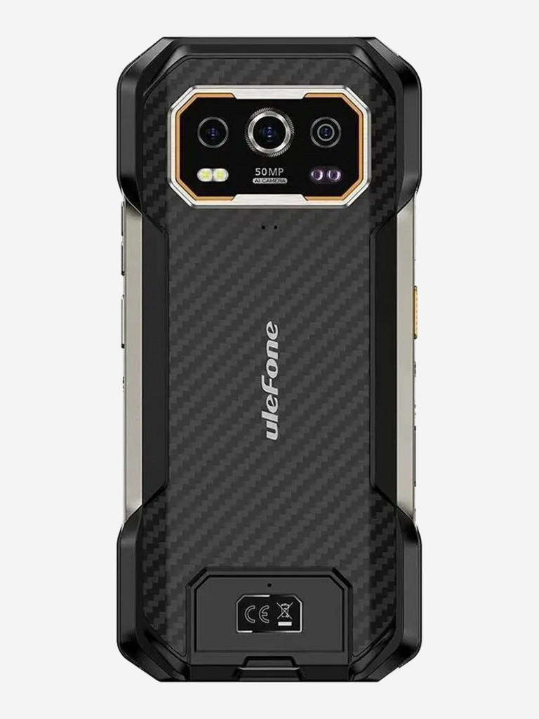Смартфон Ulefone Armor 27 12+256 GB Black, 6.78”, FHD+, IPS, 120Hz, MTK G99, And14, 50+50+64, 32MP, 10600mAh, uSmart