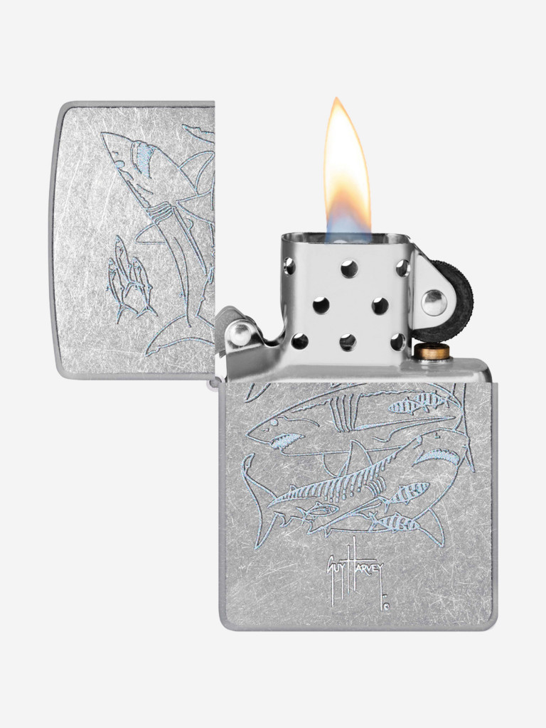 Зажигалка Zippo Guy Harvey Street Chrome