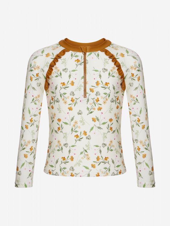 Футболка для девочки с длинным руковом для плавания TOTTI KIDS