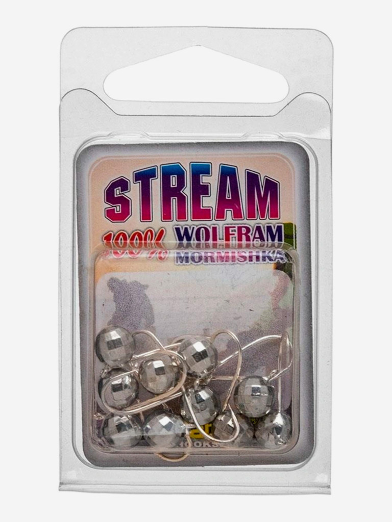 Мормышка Helios вольфрамовая Шар с ушком мелкая грань 2,5мм 0,17г Ni (MW-1725-Ni), 10 штук в упаковке