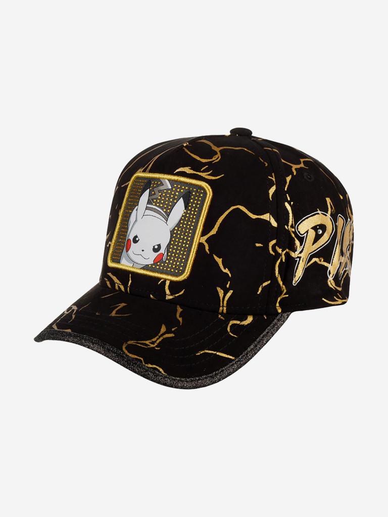 Бейсболка CAPSLAB CL/PKM/TAG/1/ELE1 Pokemon Pikachu (черный)