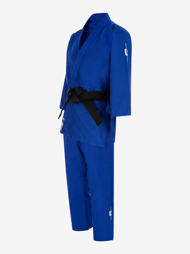Кимоно для дзюдо Clinch Judo Silver FDR синее