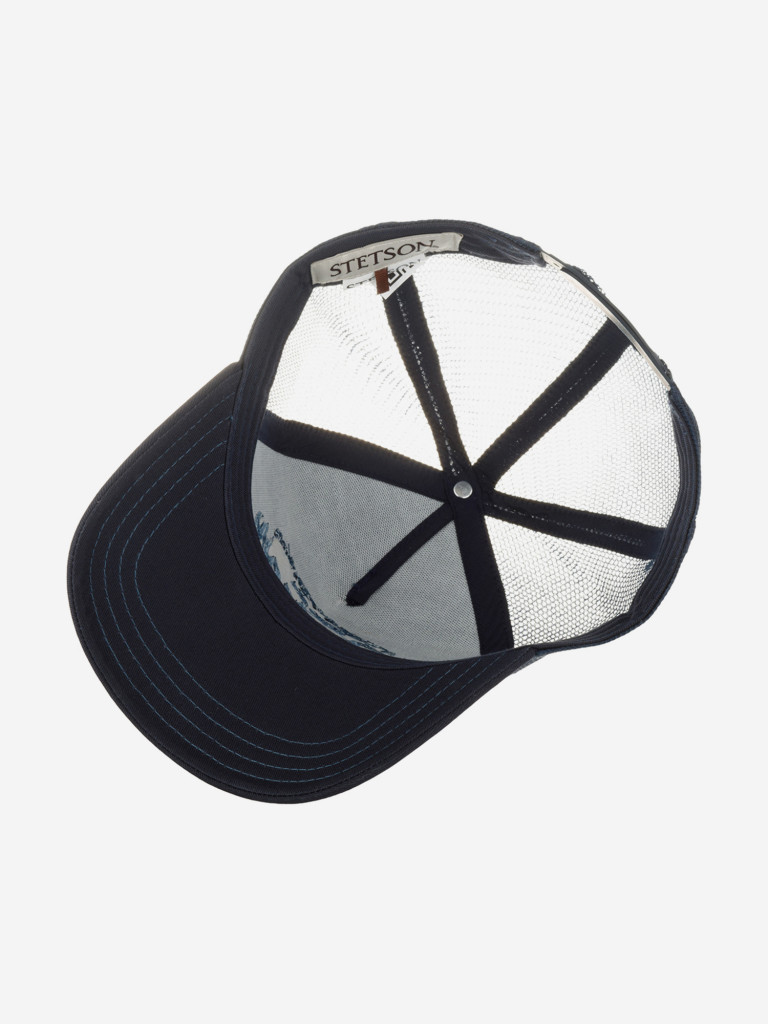 Бейсболка с сеточкой STETSON 7751171 TRUCKER CAP AMERICAN HERITAGE CLASSIC (синий)
