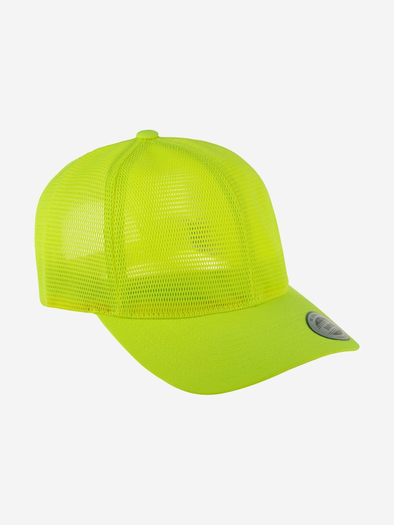 Бейсболка с сеточкой FLEXFIT 6360 (зеленый)