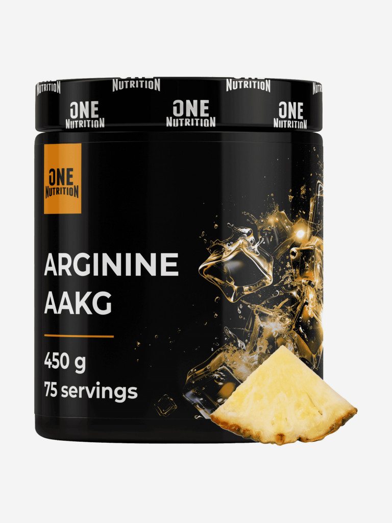 Аргинин, One Nutrition, 450 г, ананас