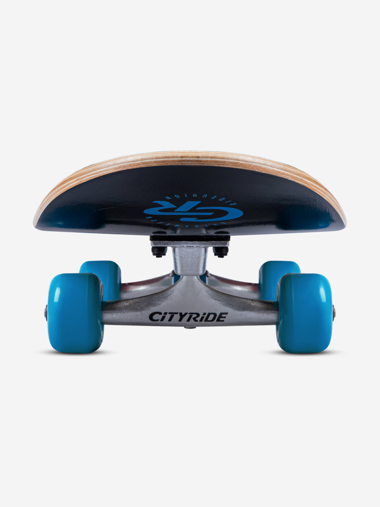 Скейтборд CITYRIDE, дека клен 9 слоев, размер 31"*8", колеса: 54*36мм, PU, ABEC-7, JB4200185
