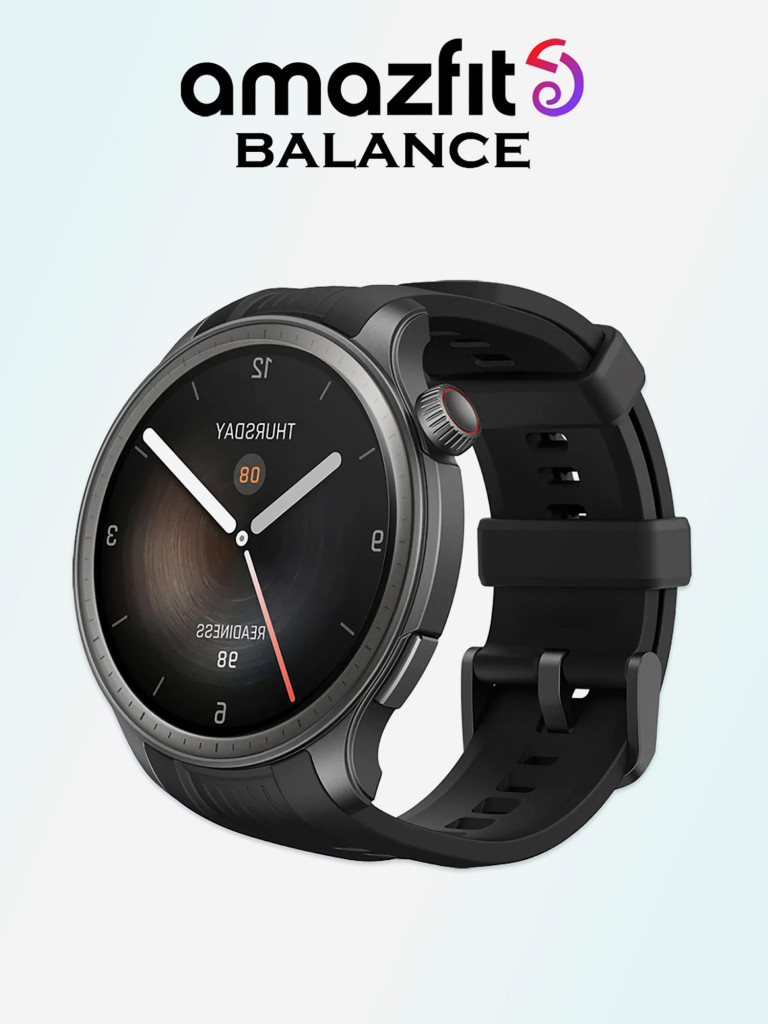 Умные часы Amazfit Balance A2287, черные