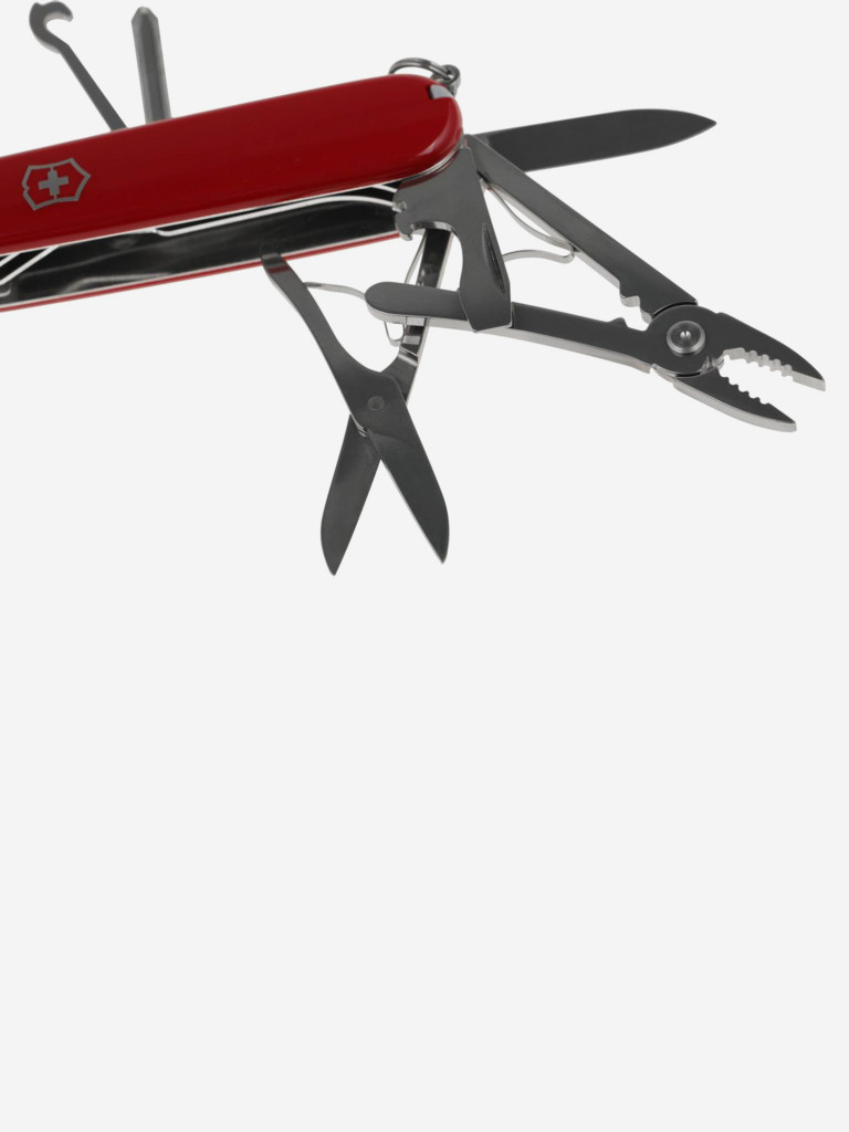 Складной нож Victorinox Deluxe Tinker, функций: 17, 91мм, красный , коробка картонная, 1.4723