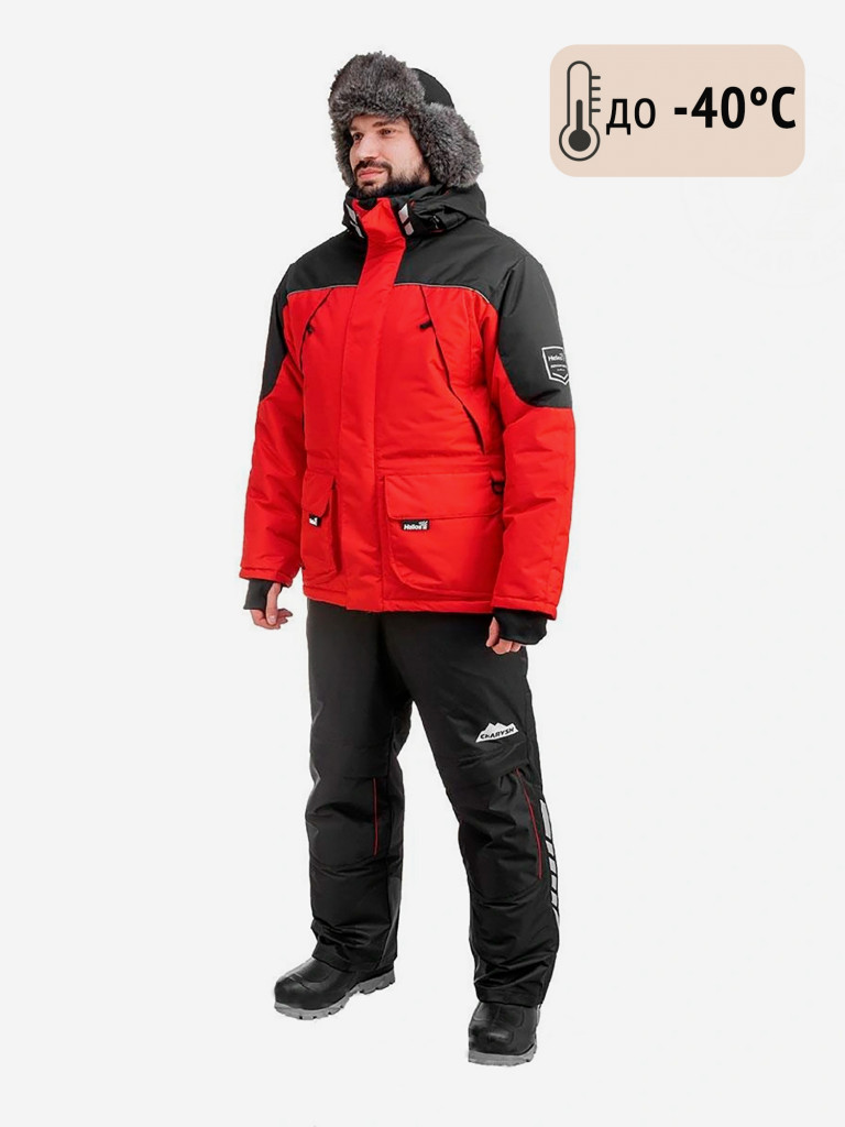 Костюм зимний Helios Чарыш Pro (куртка+полукомбинезон) для рыбалки и охоты