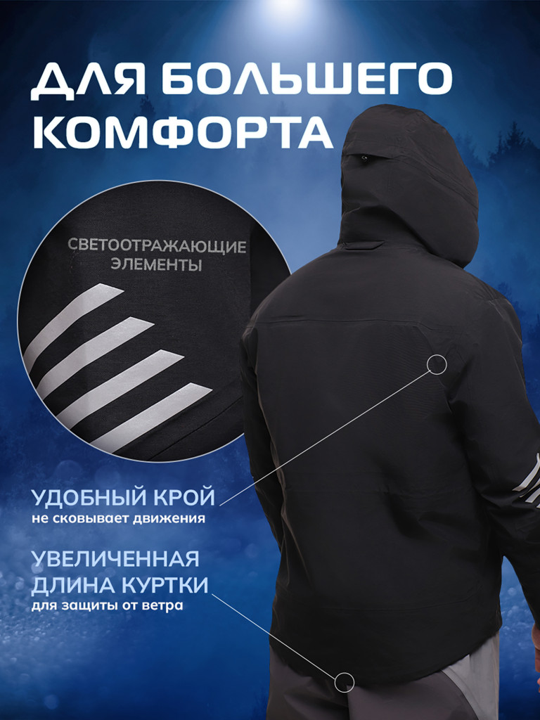 Куртка мембранная мужская Nordman Jack-3