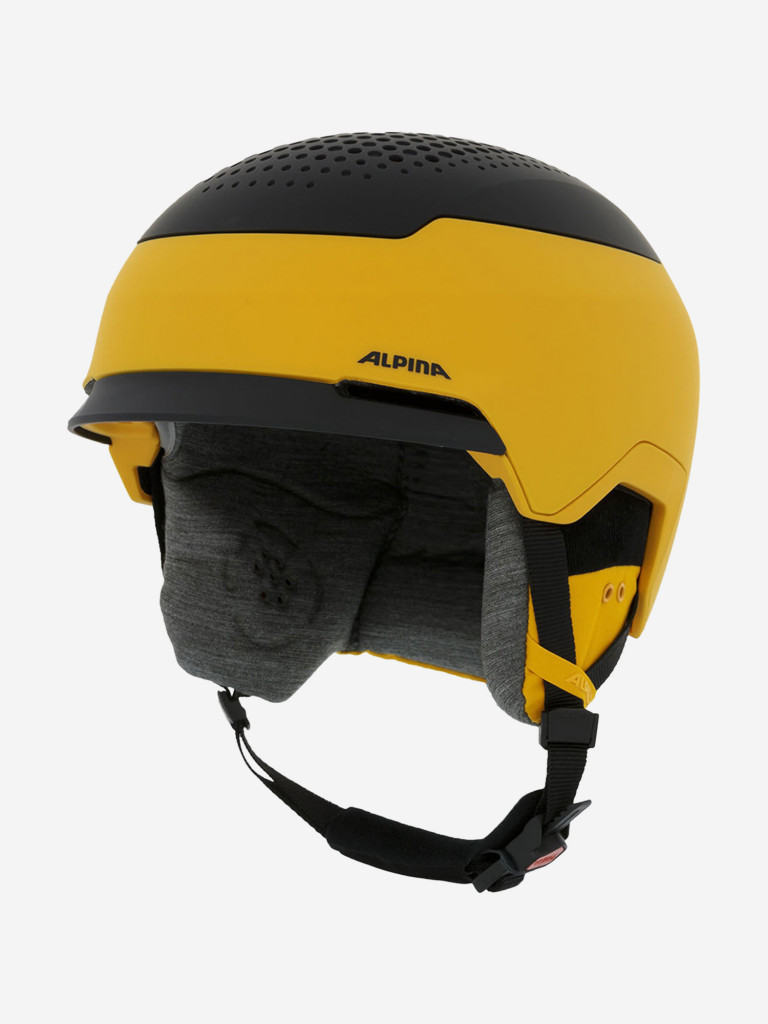 Горнолыжный шлем Alpina Gems burned-yellow black matt