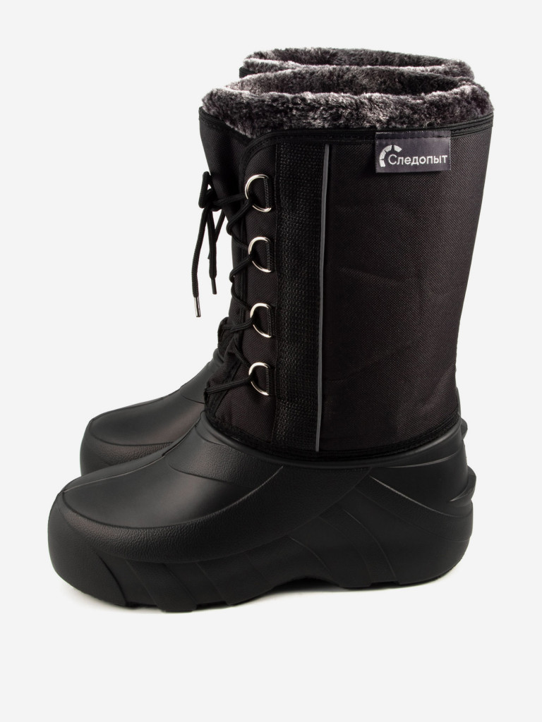 Сапоги рыболовные СЛЕДОПЫТ зимние-дутики мужские на шнуровке 4-сл. меховой вкладыш, до -50°С
