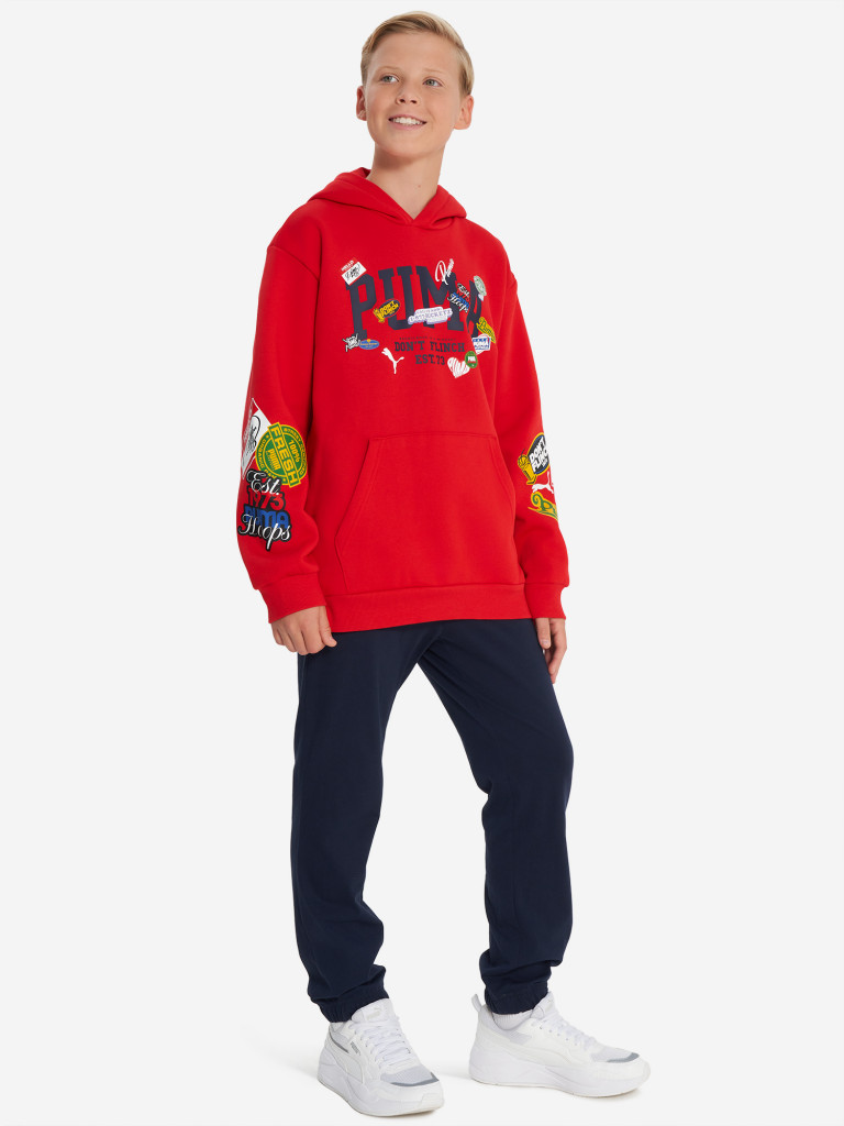 Худи для мальчиков PUMA Basketball Hooperhotline