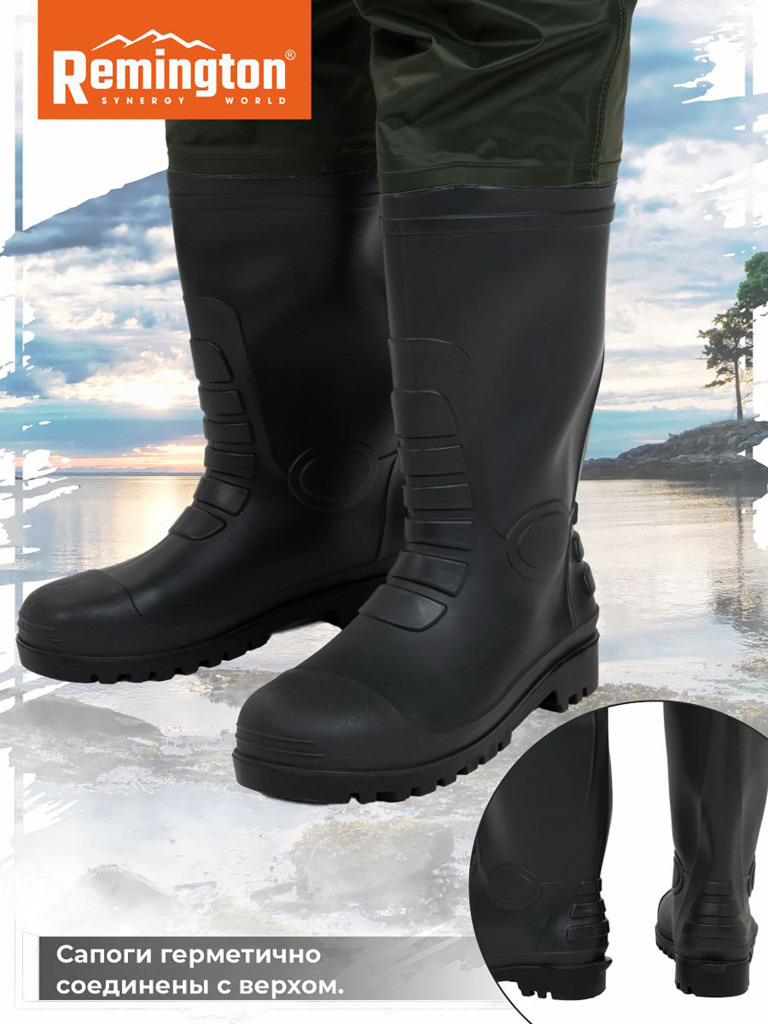 Вейдерсы Remington Olive Wading Boots