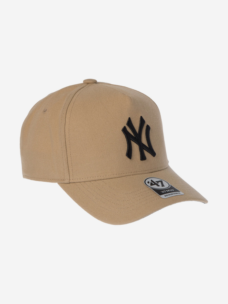 Бейсболка 47 BRAND B-MPDTP17WBP-KH New York Yankees MLB (бежевый)